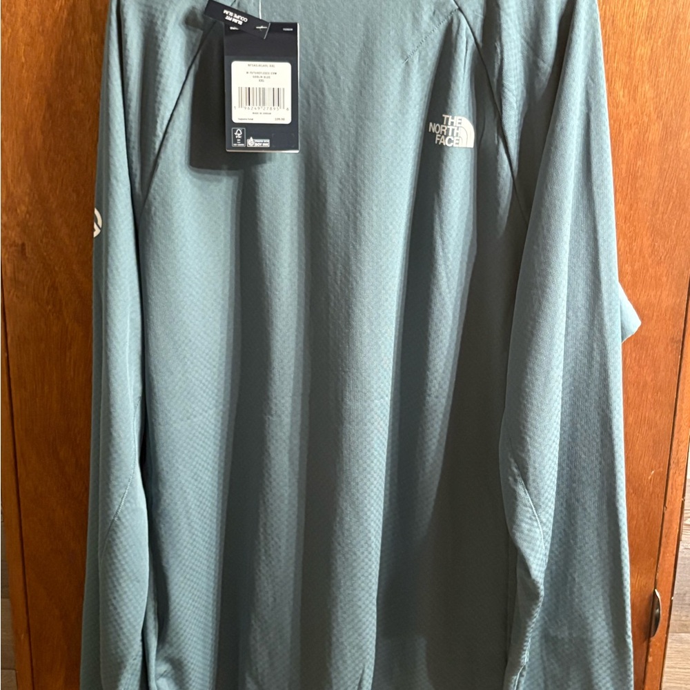 The North Face Goblin Blue summit series crew next future fleece